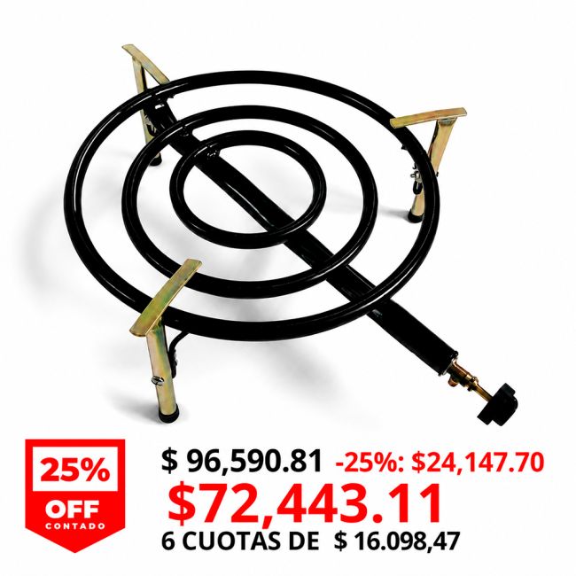 Quemador paellero B4 - 45 CM