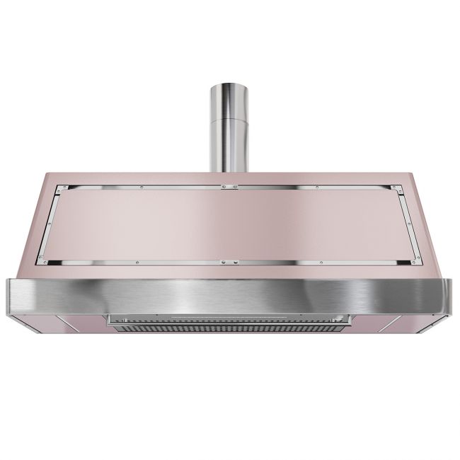 Campana Royal Rosa Moldura Acero 1500