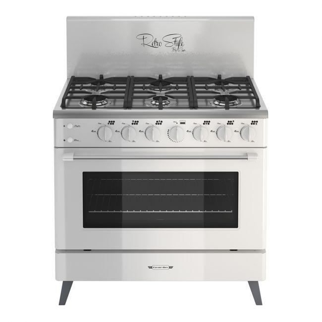 Cocina Retro Style Blanca 900