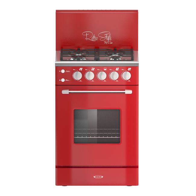 Cocina Retro Style Roja 550