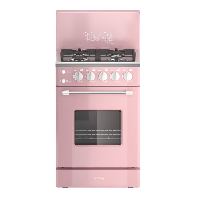 Cocina Retro Style Rosa 550