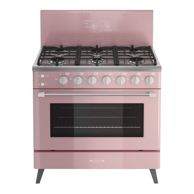 Cocina Retro Style Rosa 900